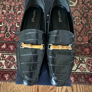 J McLaughlin Dillon Size 9 Black Loafers